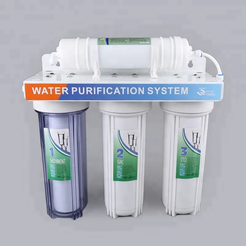 Новое поступление 4-ступенчатый бытовой очиститель воды для домашнего