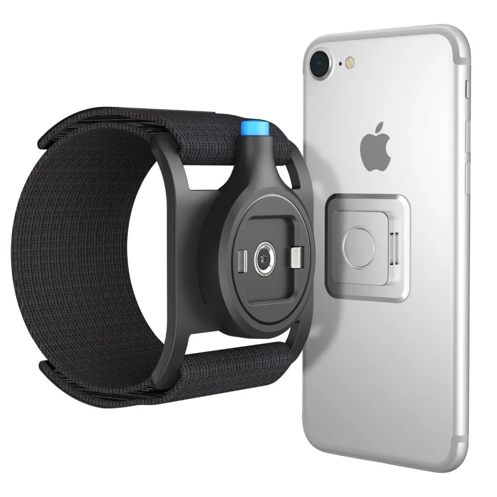 Easy Mount Arm Band Smartphone Stand Universal Wristband Phone