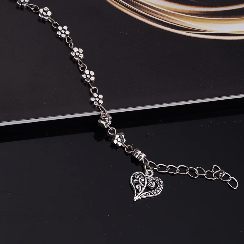 Мода анти серебряные ювелирные изделия ножной браслет оптовые ювелирные изделия лодыжке браслет