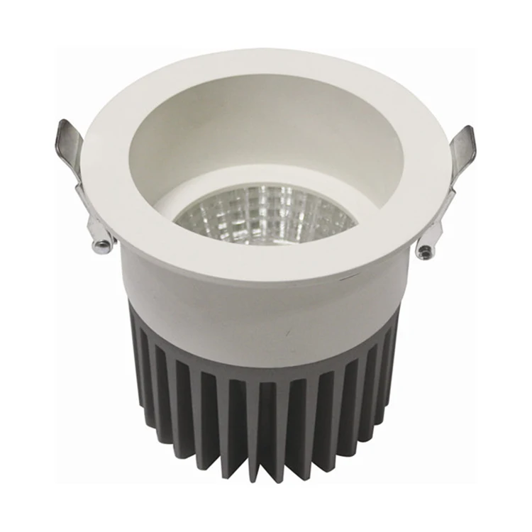 
Утопленный корпус из алюминиевого сплава в новом стиле холодный белый 130 мм 30 Вт 36 Вт 40 Вт с фиксированным кольцом 36D светодиодный светильник 