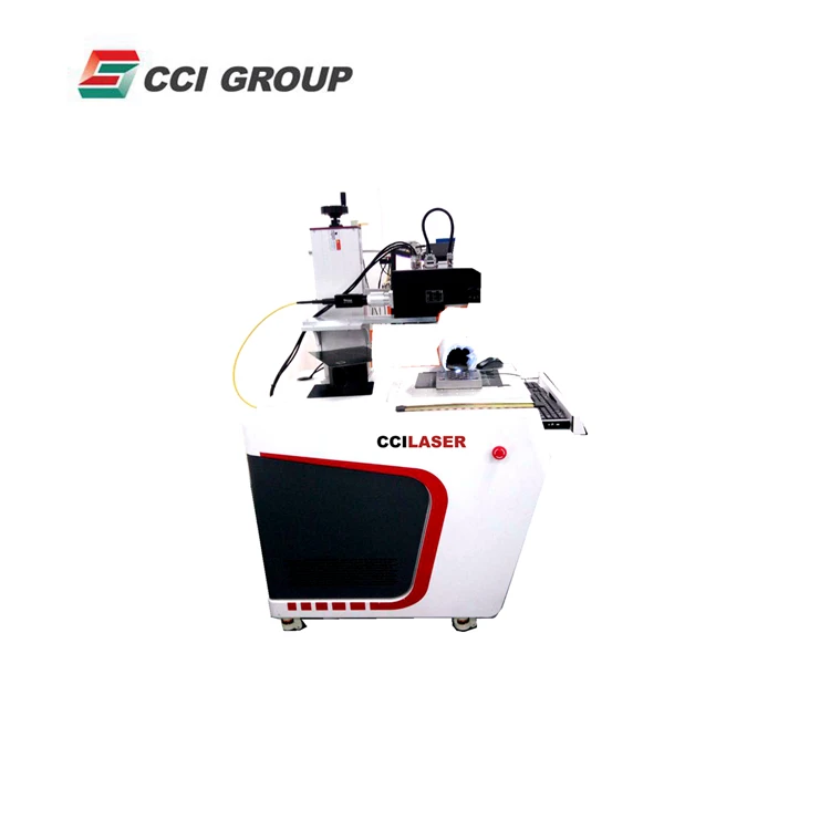 Cci Laser Agent Portable 20w 30w 50w Fiber Laser Marking Machine For