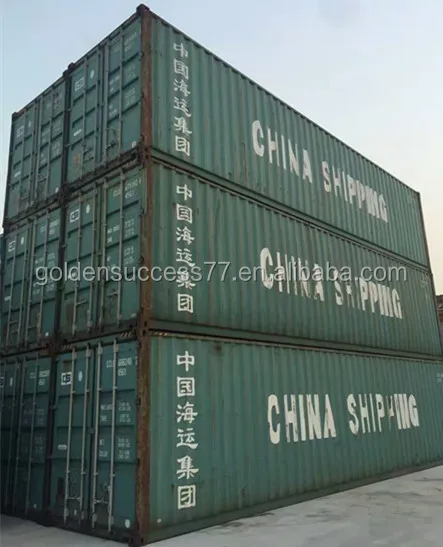 Second hand 20gp 40hq 40ft cheapest used shipping containers for sale
