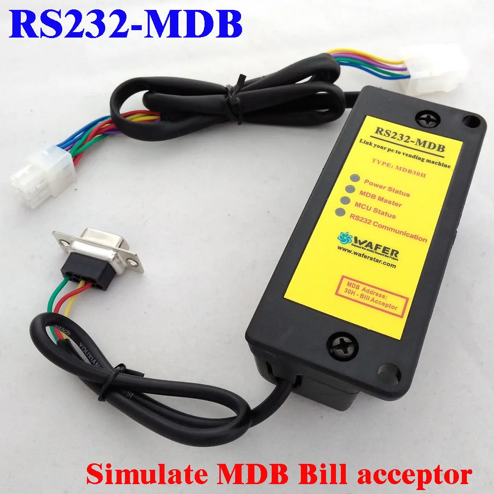 Mdb Bill Acceptor Connect The Rs232 Pc Or Android System To Vending ...