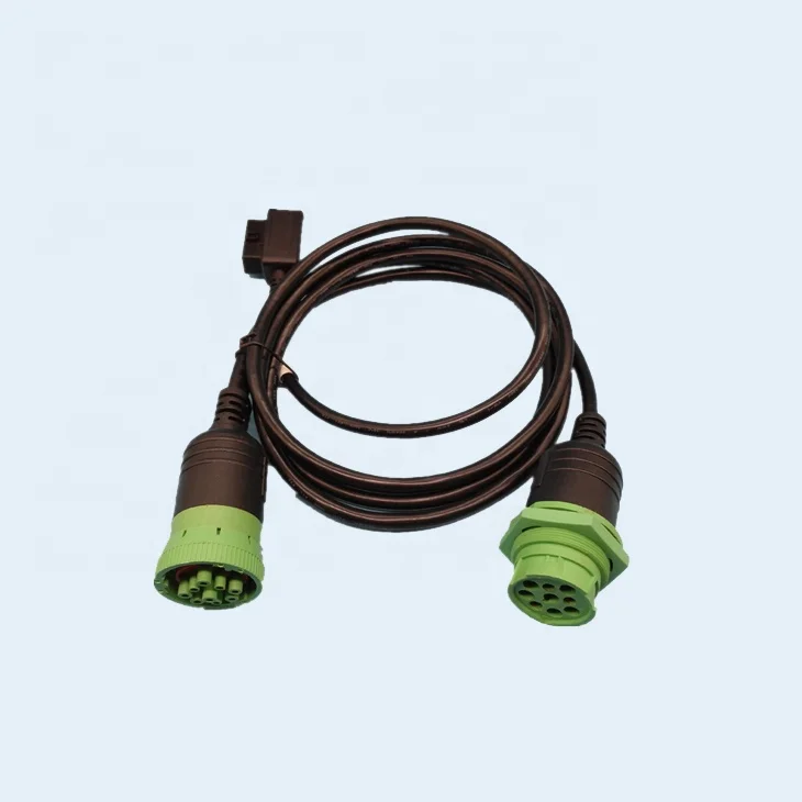 OBDII to J1939 Right Angle Y Cable with Female D & Male D Connectors Diagnostic Tools 2 Year Warranty