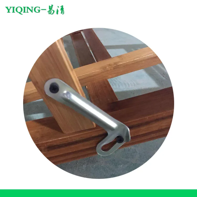 Новый портативный складной пляжный стул для отдыха на открытом воздухе из бамбукового дерева