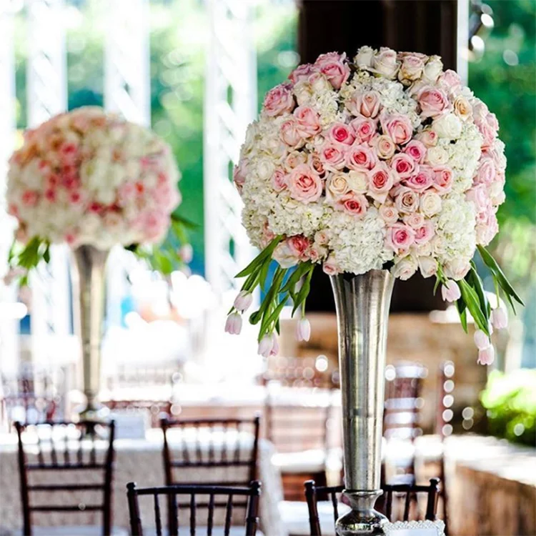 
IFG большой искусственный цветок шар центральный цветок Свадебные украшения 