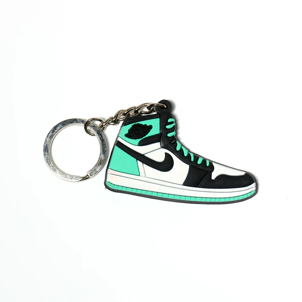 Vograce, оптовая продажа, новые товары на заказ, брелок Air Jordan Sneaker, двусторонние 3D Мягкие подвески из ПВХ