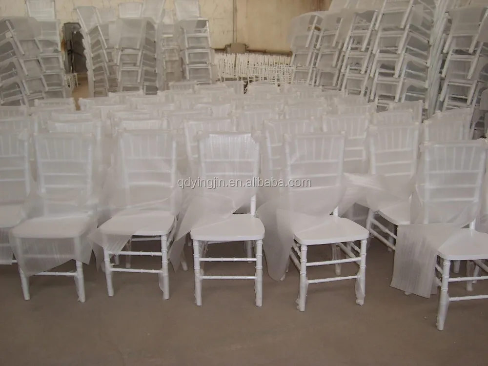 
 Оптовая продажа с завода, стулья Chiavari золотого цвета с подушкой цвета слоновой кости  
