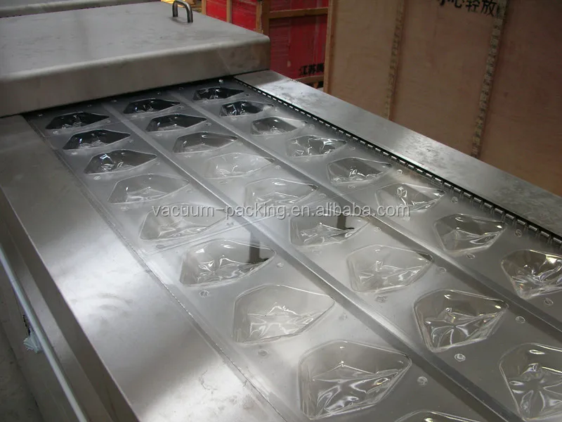 DZR420 Dumpling Thermoforming Vacuum Map Packaging Machine