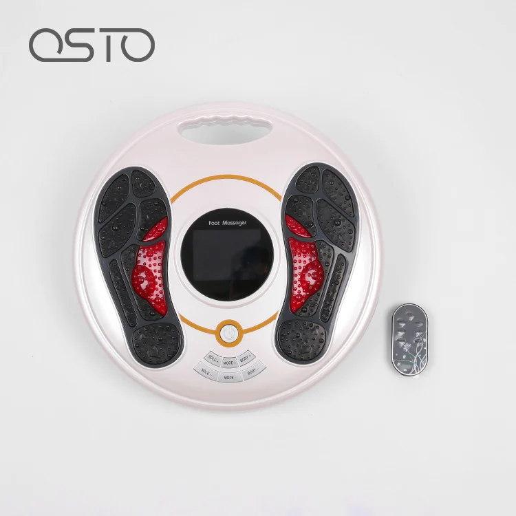 Electric foot massager for  Circulation Blood Booster Design with Remote Control and Infrared