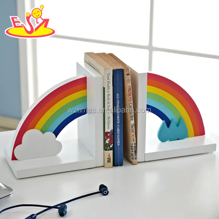 2018 оптовая продажа Детские деревянные радужные закладки Новый дизайн детские Закладки