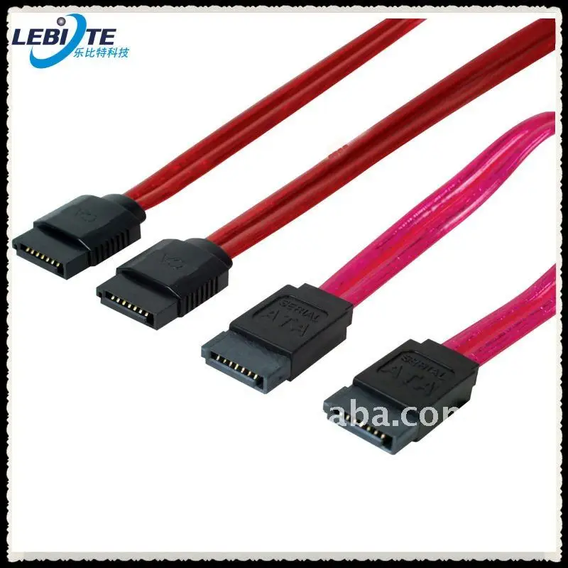 Высокоскоростной кабель Sata, штекер-штекер, кабель питания от поставщика, компьютерный кабель Esata в Esata, кабель питания из ПВХ, тройной экран LBT