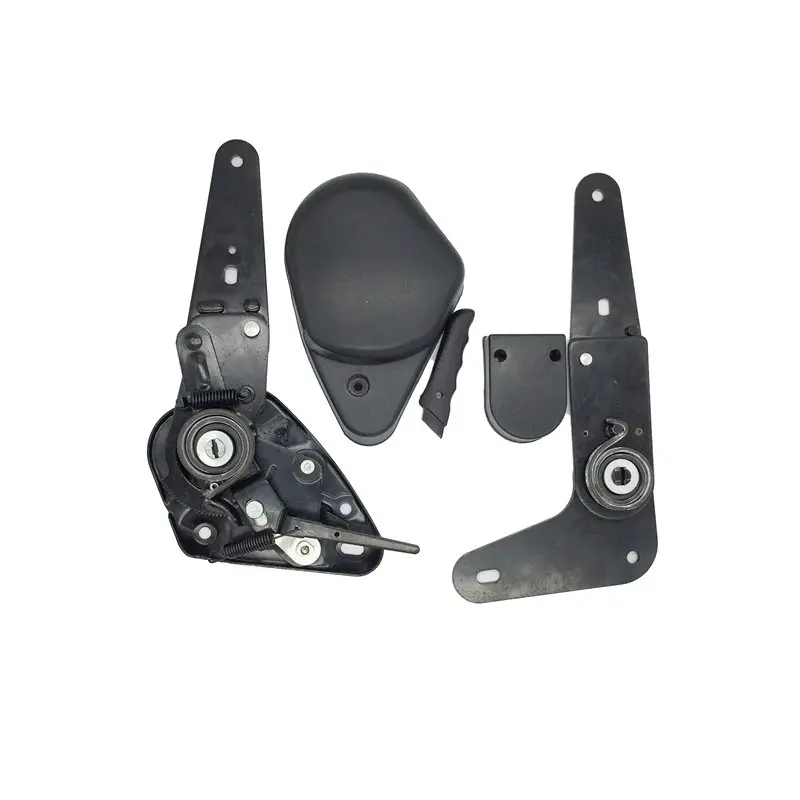 Car Seat Backrest Hinge With 0180degree Adjustment Car Seat Backrest Adjuster Steel Black