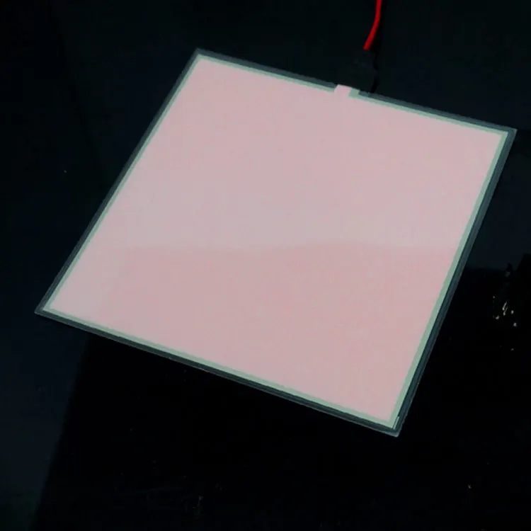 5x5cm light up colorful flexible cuttable backlight sheet el panel for backlit