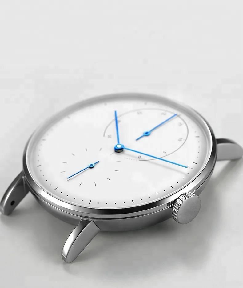 Наручные механические часы полностью автоматические новые модные водонепроницаемые часы из натуральной кожи