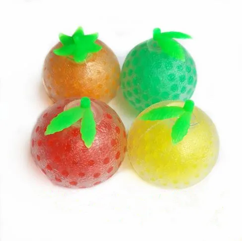 Новинка, фруктовый мяч для снятия стресса, запястье, сжимаемая Виноградная липкая сжималка, веселые игрушки для детей
