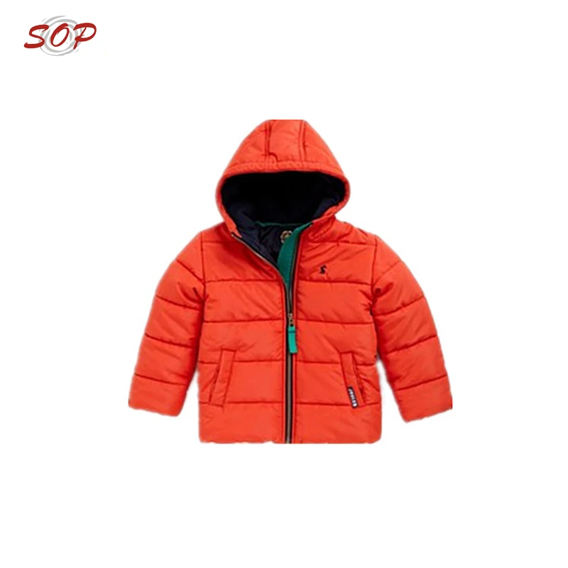 boys orange ski jacket