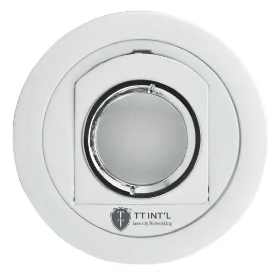 Ceiling Mount Full HD 2MP Analog Mini CCTV Home Spot Light Security Covert Invisible Mirror Glass Covered Camera