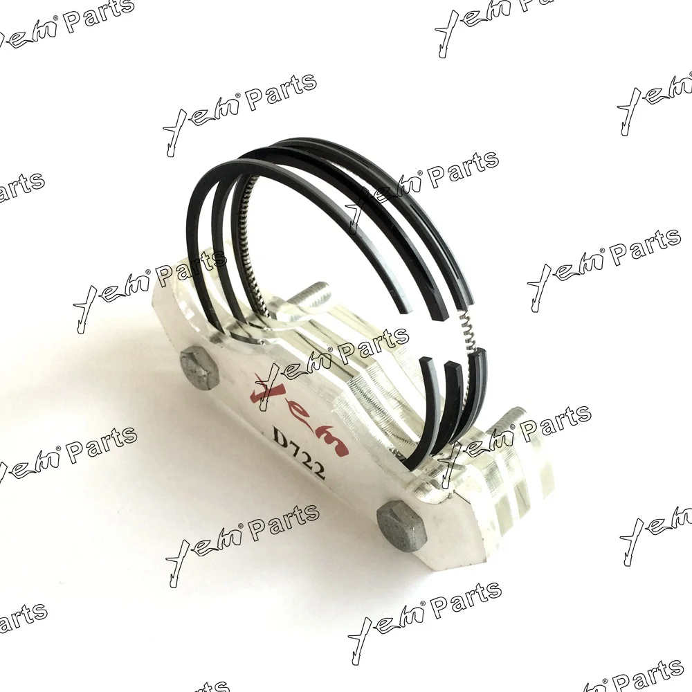 For KUBOTA D722 Cylinder Liner Kit Engine Piston Ring Liner 16851-21112 4
