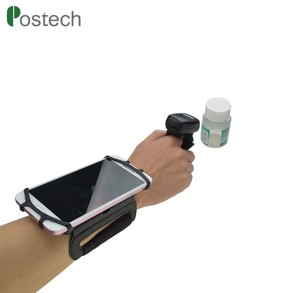 Add to Compare ShareFactory Directly Adjustable Armband Cell Phone Terminal for Wearable Ring Barcode Scanner Used in Logistics