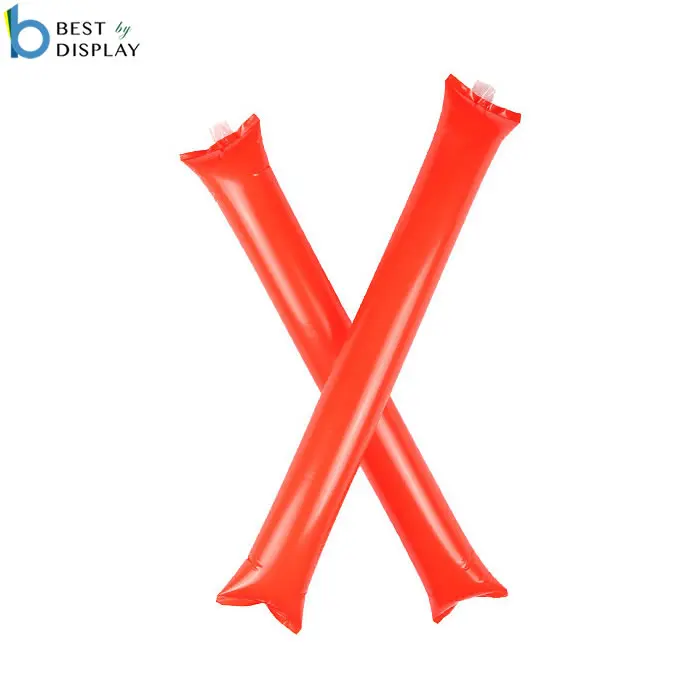 Customized events inflatable balloon stick clappers noise cheering sticks
