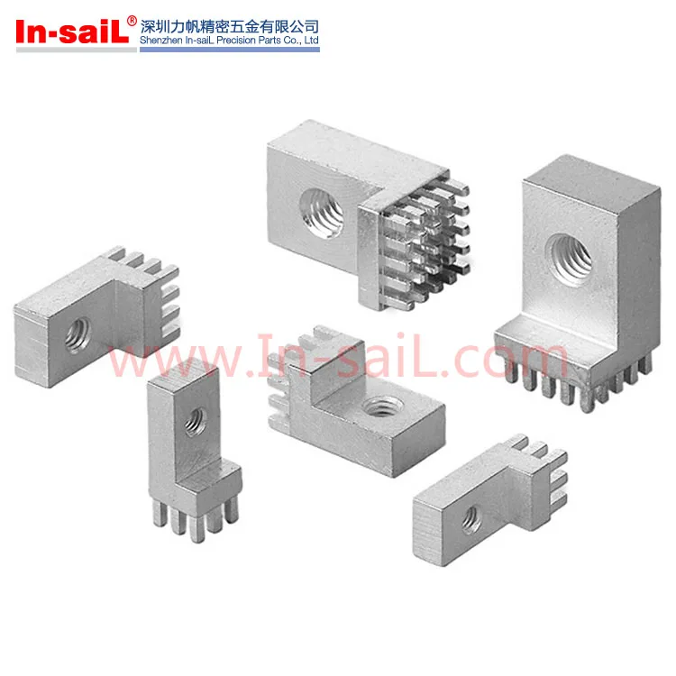 M2 M3 M4 electronics press fit element PCB connector m4 terminal block with internal thread for automotive block