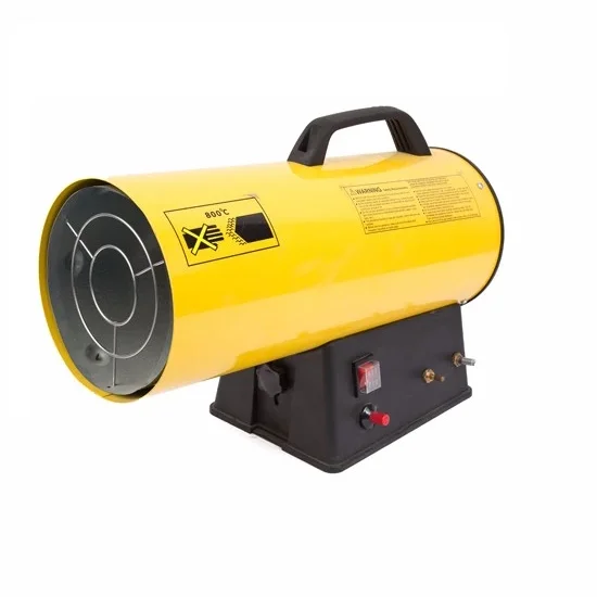 Пропановый газ и электрический обогреватель 50