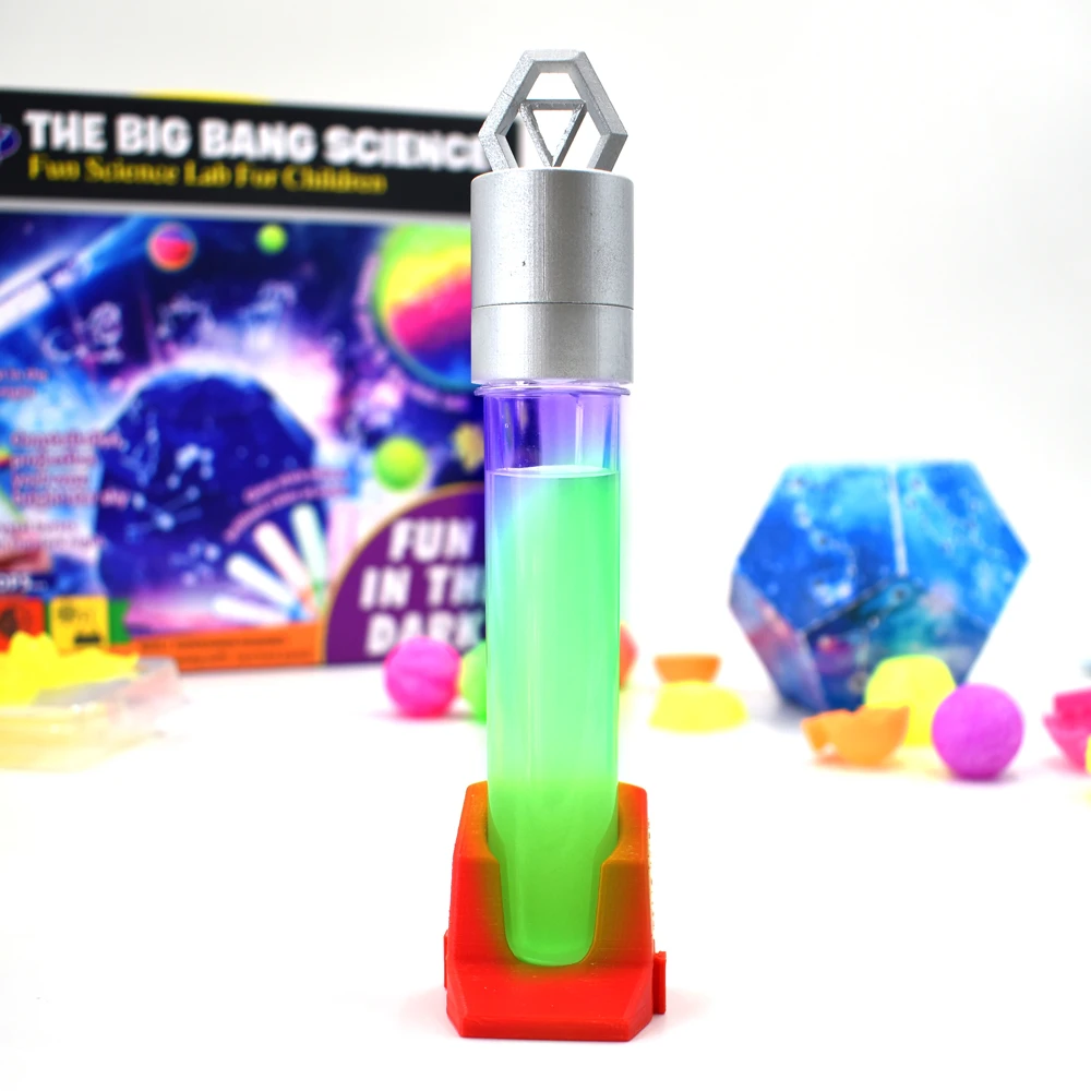 Primary Science Lab Set Glow in the Dark Kit Toy for Kids Gift