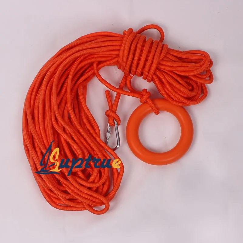 Lifebuoy Rope Suptrue Marine Supplier Water Floating Polypropylene Rescue Orange ...