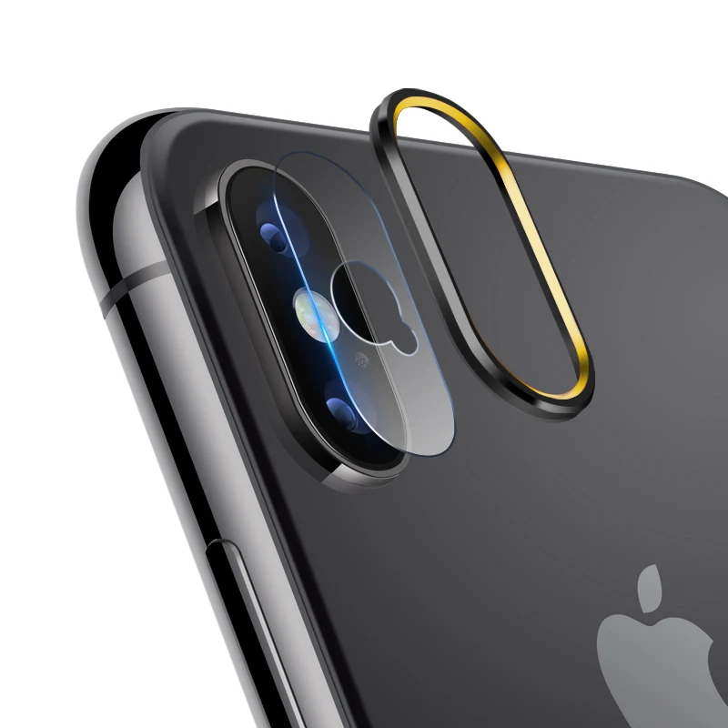 Металлическое защитное кольцо для объектива камеры iphone 7 8 plus x xs max