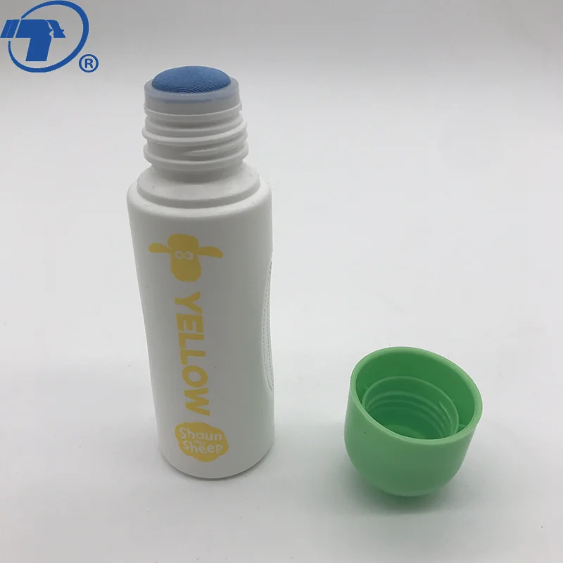 Fashionable Empty PE 80ml Plastic Empty Bingo Dauber Tip Bottle
