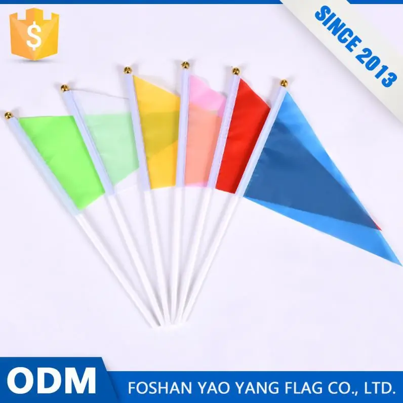 Высочайшее Качество Настраиваемые Мини-Полиэстер Канадский Флаги Stick