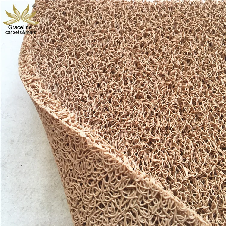 Quality Guarantee Popular Custom Design Pvc Coil Mat Roll Noodle Mat Floor Mat