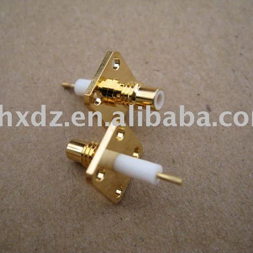 SMC straight connector 4HOLE FLANGE MOUNTING SMC jack