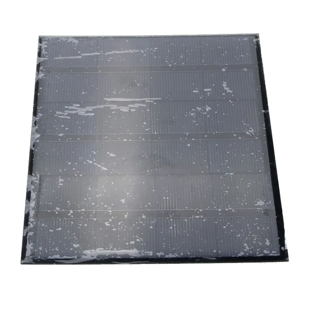 Высококачественная панель солнечных батарей 6V 3 5 W Портативный поликристаллический кремниевый солнечный генератор 165*135*3 мм