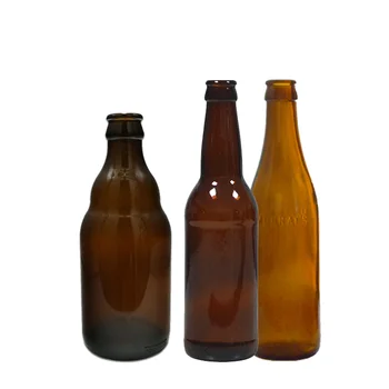 Different Styles Of 330ml Amber Glass Beer Bottle With Swing Top - Buy