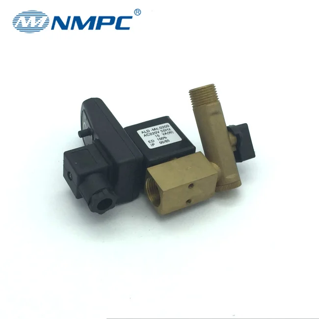 OPT Series Auto Automatic Brass Electronic Water Drain Valve with Mechanical Solenoid Valve Pneumatic Timer