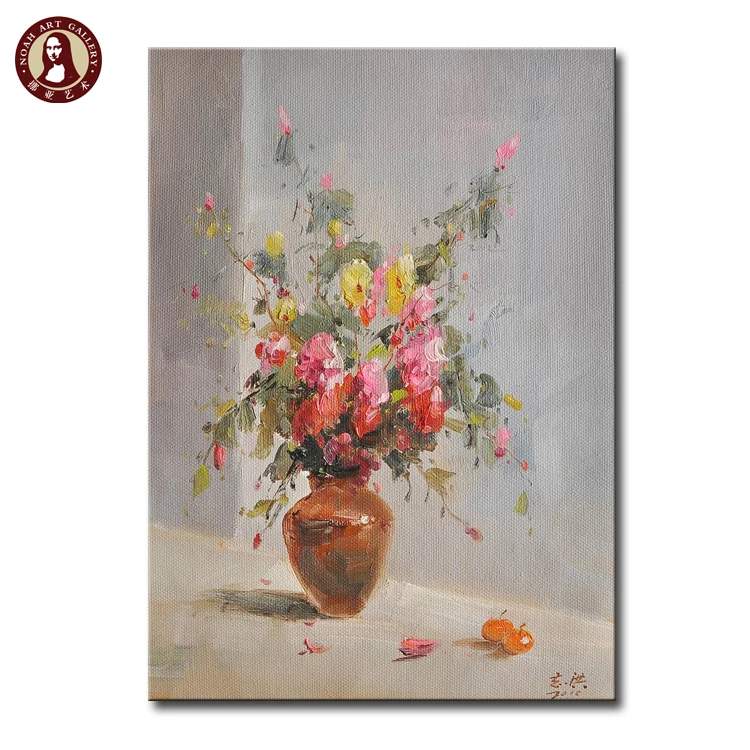 Handmade Simple Rose Flower Vase Painting Designs Buy Flower Vase Painting Designs Simple Flower Paintings Rose Flower Painting Designs Product On Alibaba Com