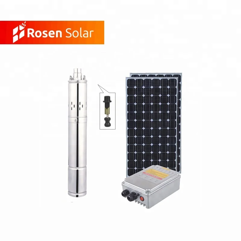 Rosen Price Solar Agriculture Pump 3inch DC System 1HP Water Irrigation for Sale