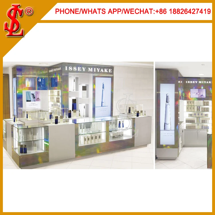 Shopping Mall Perfume Kiosk Design Showcase for Perfumar Mall Kiosk