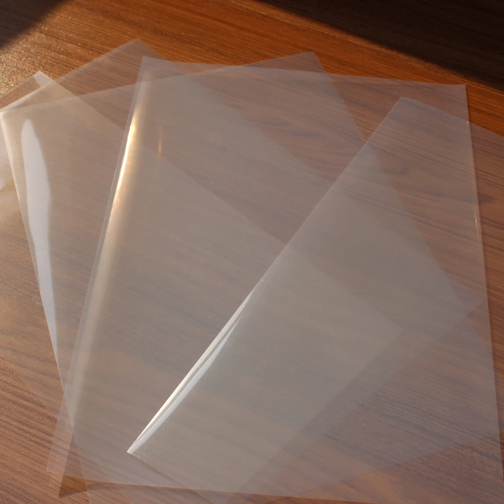 A3 Ohp Transparent Films Transparency Film Silk Screen Printing PET Sheet Waterproof Inkjet Film for Inkjet Printers
