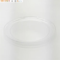 Одноразовая обеденная тарелка из прозрачного пластика, 9 дюймов