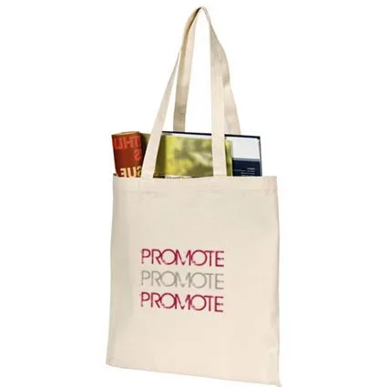 Custom Printed Recycled Eco Sublimation Cotton Tote Shopping Bag - Buy ...