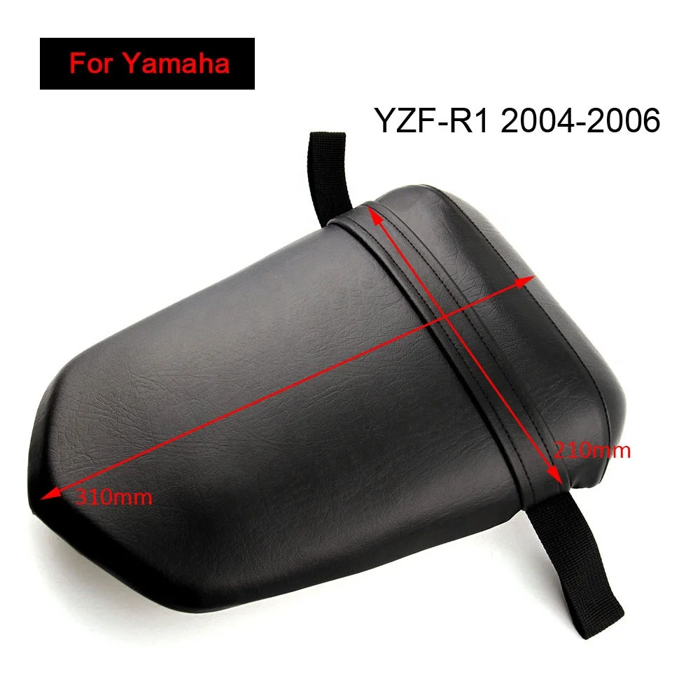 Для Yamaha YZF R1 YZFR1 YZF-R1 2004-2006 заднего сиденья подушки кожа подушка мотоцикла ПАССАЖИРСКОЕ СИДЕНЬЕ
