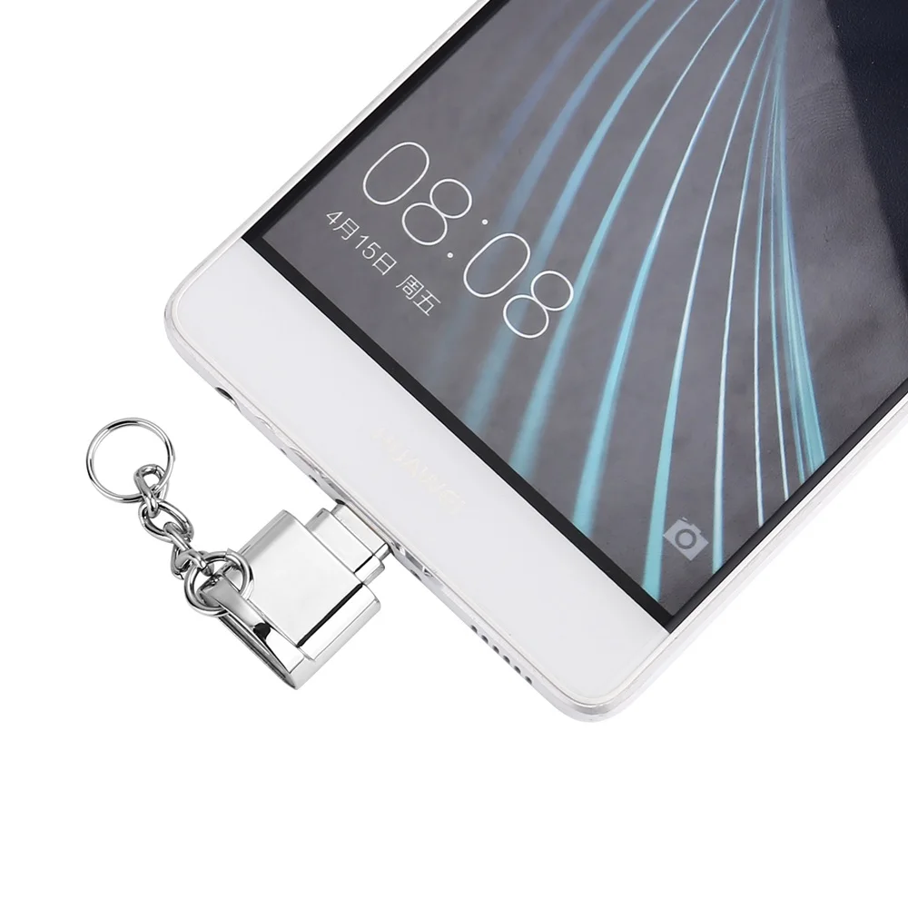 
Лучшая цена, мини портативный смарт-телефон из цинкового сплава с разъемом типа C, OTG кардридер 