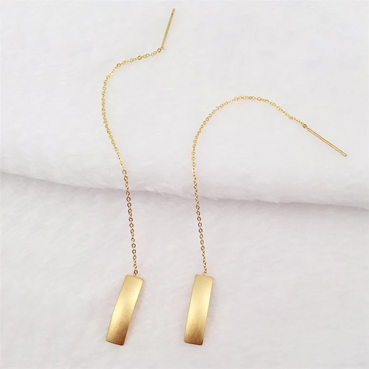 Buy Beautiful Leaf Design Gold Ear Chain One Gram Gold Plated for All Type  Earrings