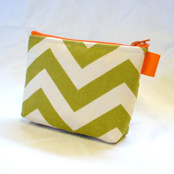cotton zip bolsa
