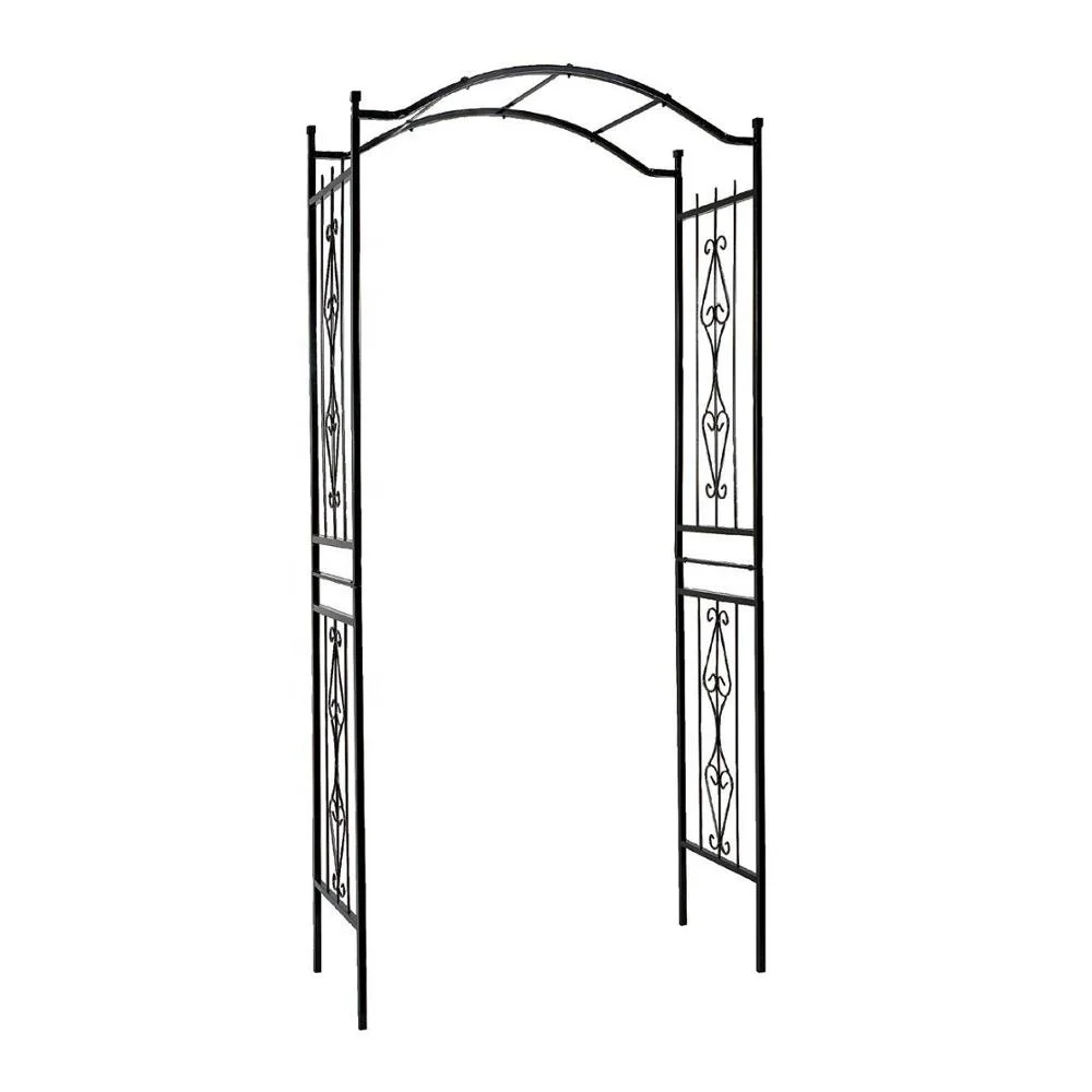 Чертеж садовой арки из металла