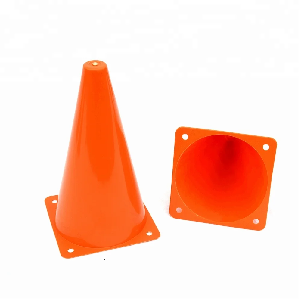 orange training cones