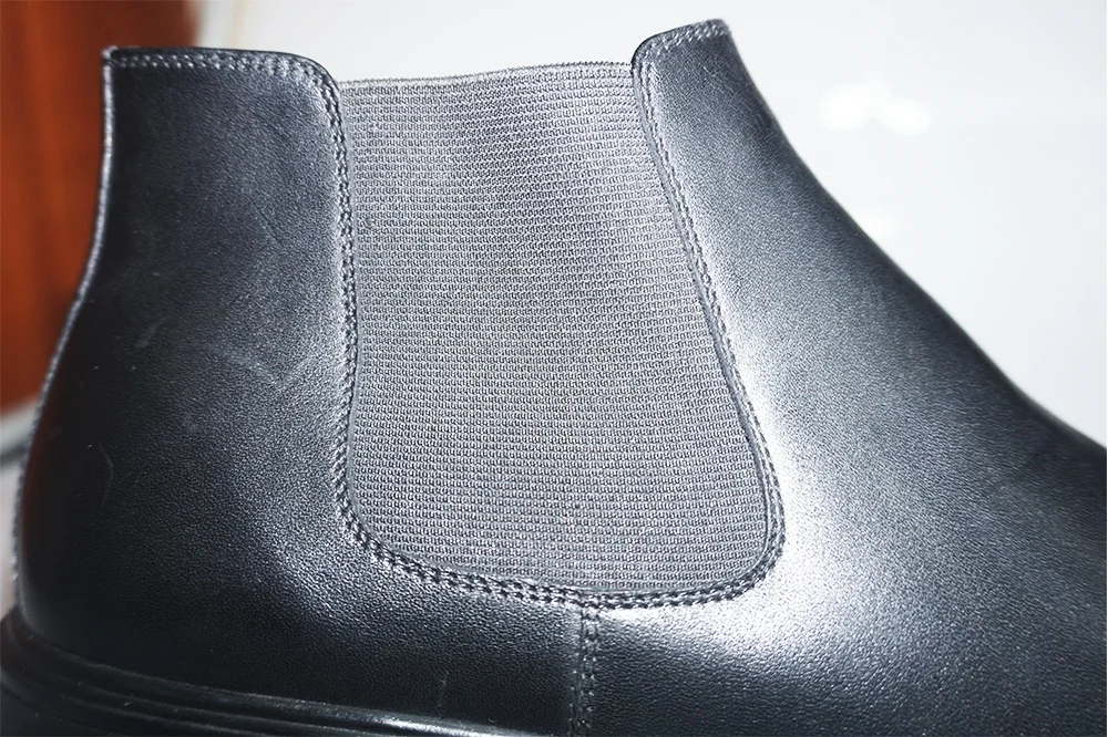 Chelsea Boots Doc Martens Neige Bottines Chelsea En Cuir